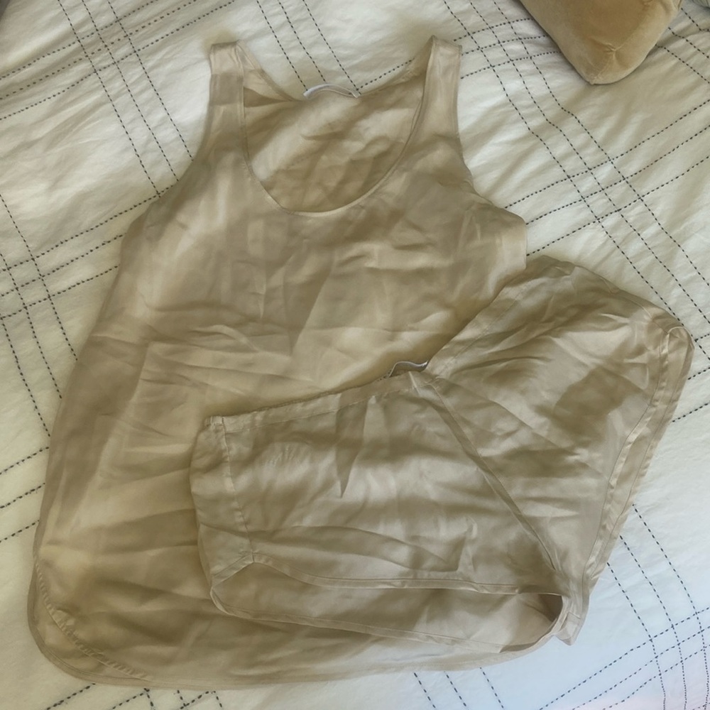 Everlane • silk pajama set - Picture 4 of 12